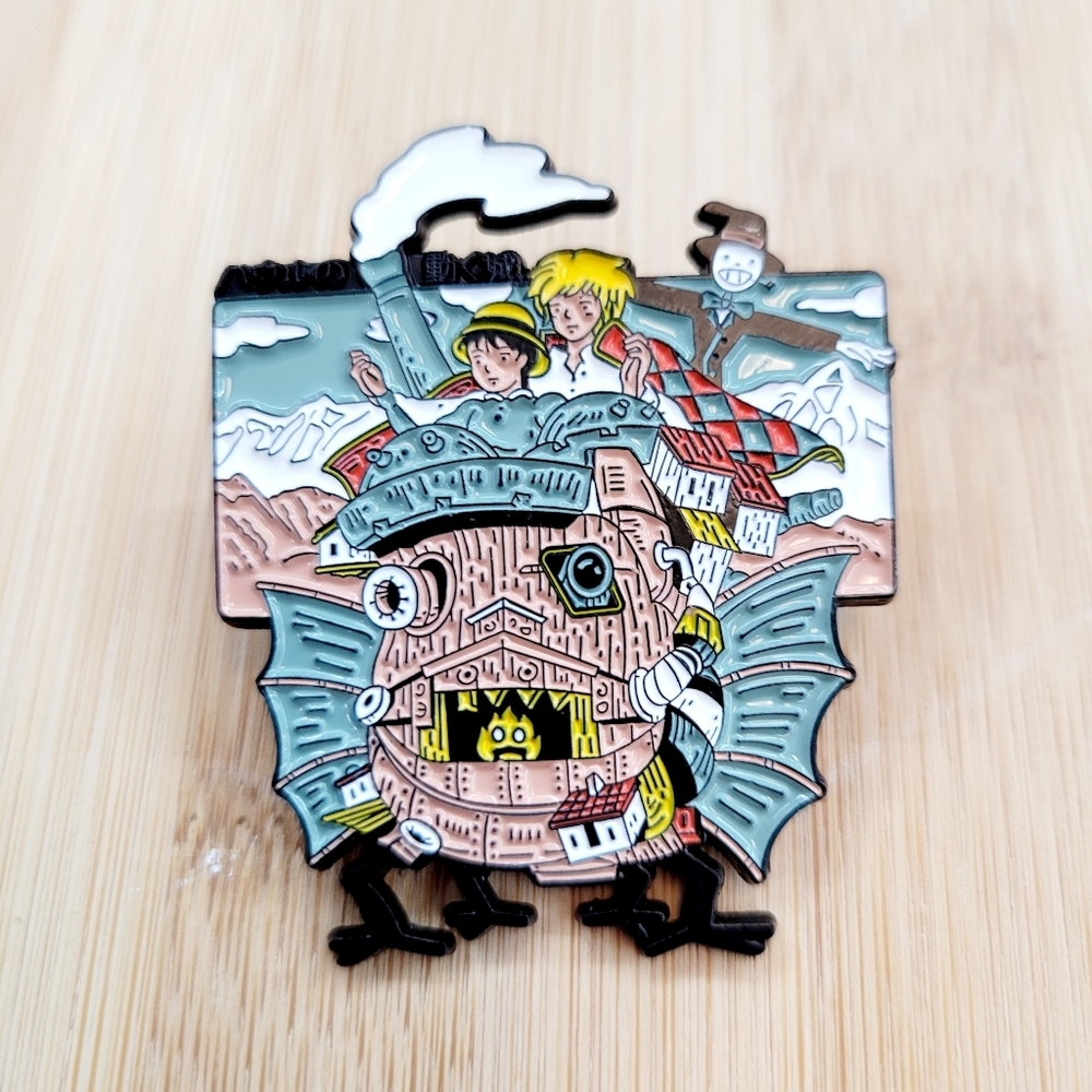 2/$20 Brand New Howl's Moving Castle Pin Brooch